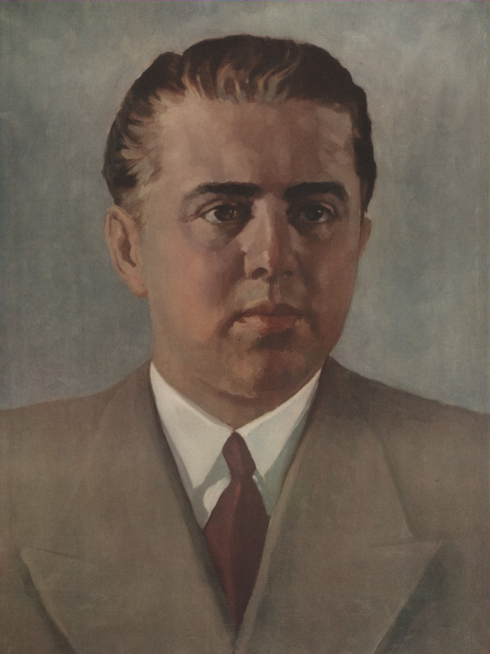 Товарищ Энвер Ходжа (постер 1955 года)