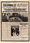 Уменьшенное изображение первой полосы газеты "Зери и популлит" от 13 апреля 1985 года